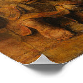 Rückkehr des Prodigal Son durch Rembrandt van Rijn Poster (Ecke)