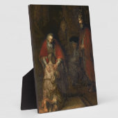 Rückkehr des Prodigalen Sohn, c.1668-69 Fotoplatte (Seite)