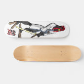 Rückkehr des Samurai-Huhn-Skateboards Skateboard (Horizontal)