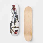 Rückkehr des Samurai-Huhn-Skateboards Skateboard (Vorderseite)