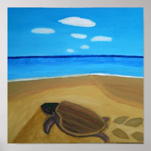 Rückkehr des Schildkrötenplakats Poster (Vorne)