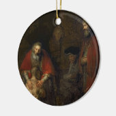 Rückkehr des verschwenderischen Sohns, c.1668-69 Keramikornament (Links)