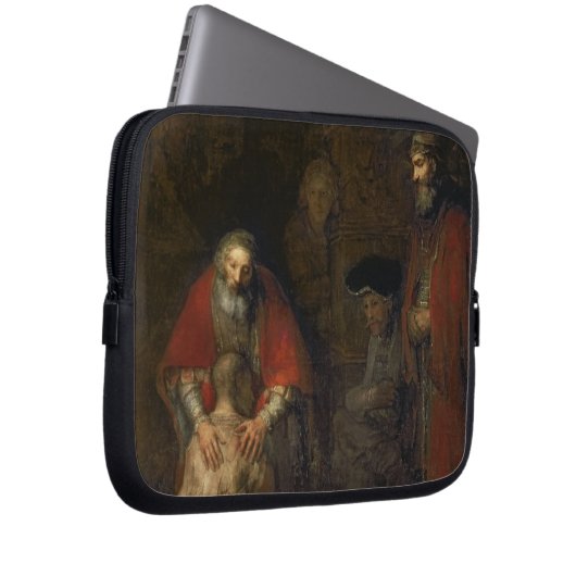 Rückkehr des verschwenderischen Sohns, c.1668-69 Laptopschutzhülle (Vorne Rechts)