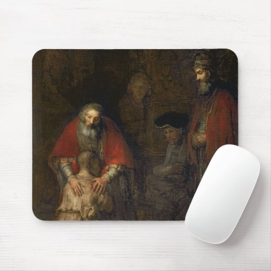 Rückkehr des verschwenderischen Sohns, c.1668-69 Mousepad (Mit Mouse)