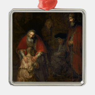 Rückkehr des verschwenderischen Sohns, c.1668-69 Ornament Aus Metall