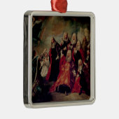 Rückkehr Ex-Voto.Corps de Ville Demand Silbernes Ornament (Rechts)