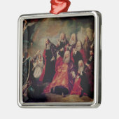 Rückkehr Ex-Voto.Corps de Ville Demand Silbernes Ornament (Links)