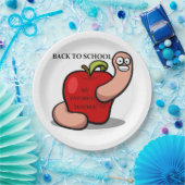 "RÜCKKEHR IN DIE SCHULE" APPLE PAPPTELLER (Party)