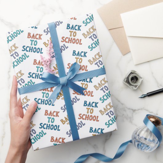 Rückkehr-in-die-Schule-Geschenkpapier, Schüler-Ges Geschenkpapier (Schenken)