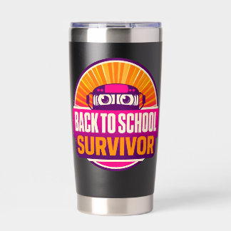 Rückkehr-in-die-Schule-Überlebender-Reisebecher Thermobecher