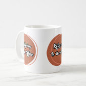Rückkehr ins Büro Kaffeetasse (Vorderseite Links)