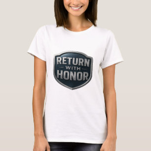Rückkehr mit Honor™ LDS Frauen, Farben, Stoffen T-Shirt