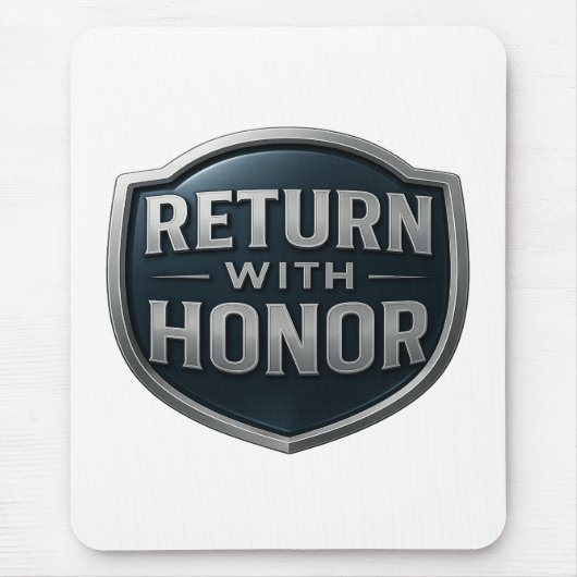 Rückkehr mit Honor™ LDS-Maus-Pad Mousepad (Vorne)