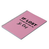 Rückkehr nach St. Olaf Notizblock (Linke Seite)