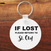 Rückkehr nach St. Olaf Schlüsselanhänger (Vorderseite)