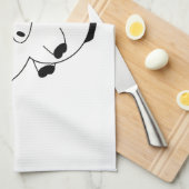 Rückkehr Schönheit Geschirrtuch (Viertel Falte)