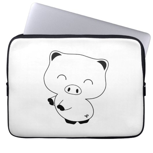 Rückkehr Schönheit Laptopschutzhülle (Vorderseite)