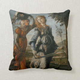 Rückkehr von Judith zu Bethulia durch Botticelli Kissen