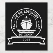 RÜCKKEHR WEINETIKETT (Einzelnes Label)