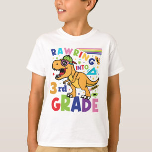 Rückkehr zu Schulkindern der dritten Klasse T-Shirt