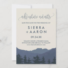 Rückkehr zum Erlebnis der Berge Save The Date