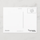 RÜCKKEHR ZUR BASIC-Postkarte Postkarte (Rückseite)