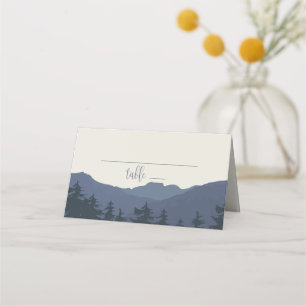 Rückkehr zur Hochzeit der Berge Platzkarte
