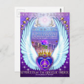 Rückkehr zur Paradiesmission Postkarte (Vorne/Hinten)