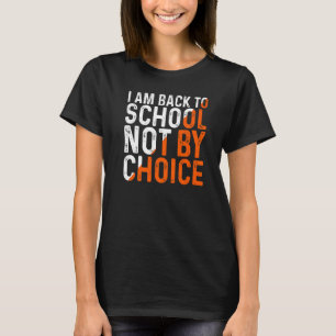 Rückkehr zur Schulbekleidung für Teenager und Klei T-Shirt