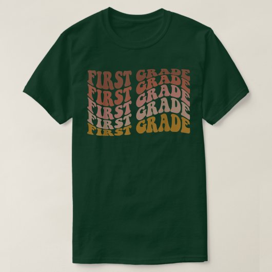 Rückkehr zur Schule für Lehrer und T-Shirt (Design vorne)