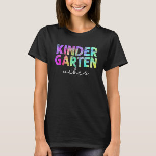 Rückkehr zur Schule Kindergarten Stimmung Schüler T-Shirt
