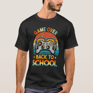 Rückkehr zur Schule Spiel vorbei Lehrer Schüler St T-Shirt