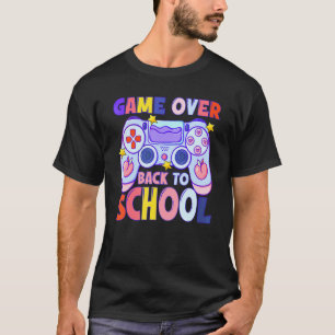 Rückkehr zur Schule Spiel vorbei Lehrer Schüler St T-Shirt