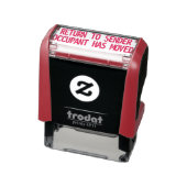RÜCKKEHR ZUR SENDER Self-Inking-Briefmarke Permastempel (Produkt)