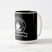 RÜCKKEHR ZWEIFARBIGE TASSE (VorderseiteRechts)