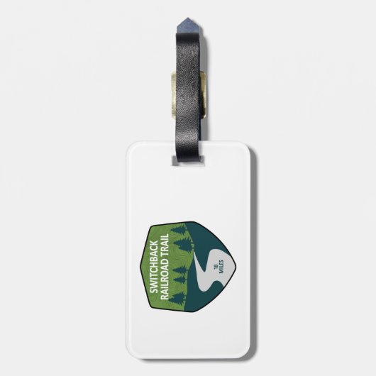 Rückkehrbahn Gepäckanhänger (Rückseite vertikal)