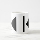 Rücklauftaste Kaffeetasse (Mittel)