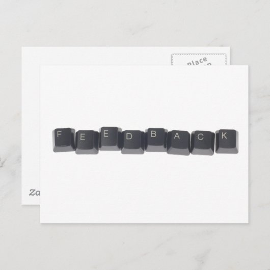 Rückmeldung Postkarte (Vorne/Hinten)