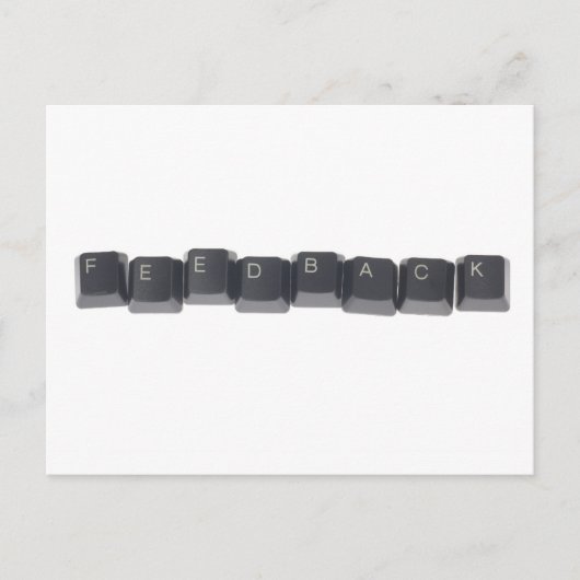 Rückmeldung Postkarte (Vorderseite)