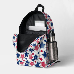 Rückpack #3 vom 4. Juli Bedruckter Rucksack