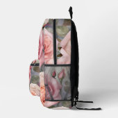 Rückpack für benutzerdefinierte monogramm-Watercol Bedruckter Rucksack (Rechts)