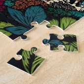 Rückpacken von Menschen Wanderweg durch Berge Puzzle (Seite)