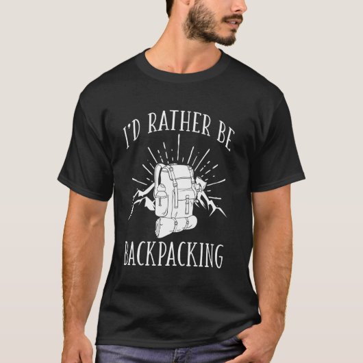 Ruckpackung Wanderrucksack Bushcraft T-Shirt (Vorderseite)