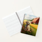 Rückreise in den landwirtschaftlichen Betrieb Notizblock (Innenseite)