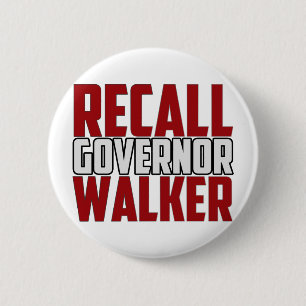 Rückruf-Gouverneur-Wanderer Button