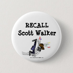 Rückruf-Scott-Wanderer-Knopf Button