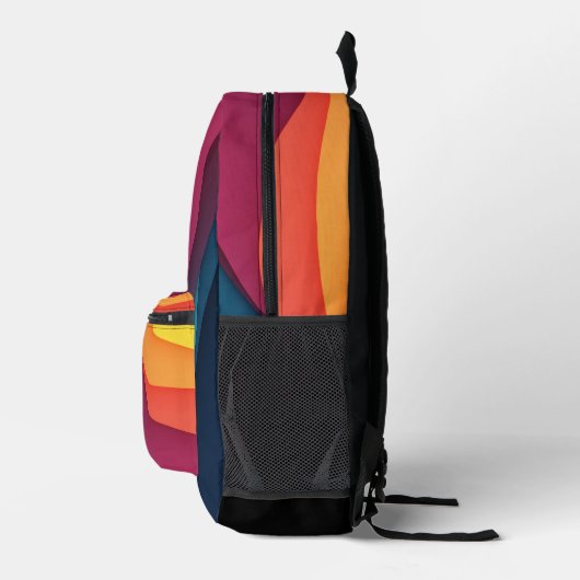 Rucksack - abstrakte Farben (Rechts)