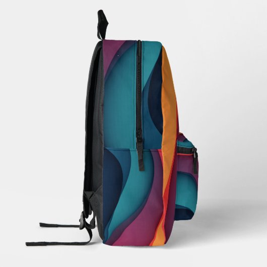 Rucksack - abstrakte Farben (Links)