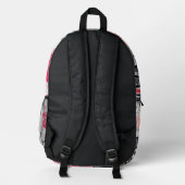 Rucksack – Abstraktes Land (Rückseite)