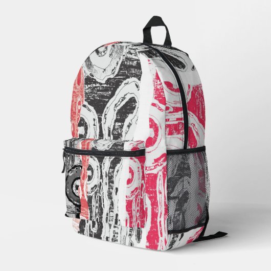 Rucksack – Abstraktes Land (Rückseitige Ecke Rechts)